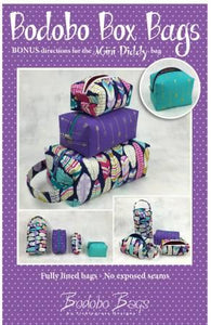Bodobo Box Bags by Ticklegrass Designs