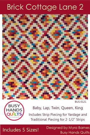 Brick Cottage Lane 2 by Busy Hands Quilts
