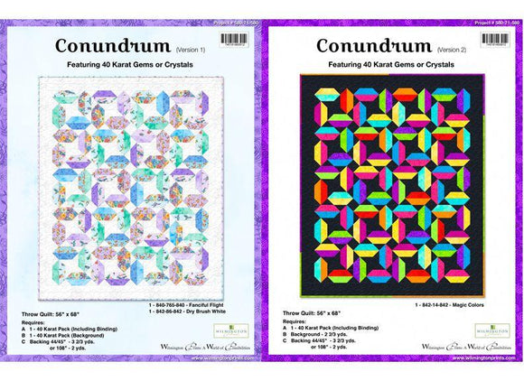Conundrum Pattern from Wilmington Fabrics