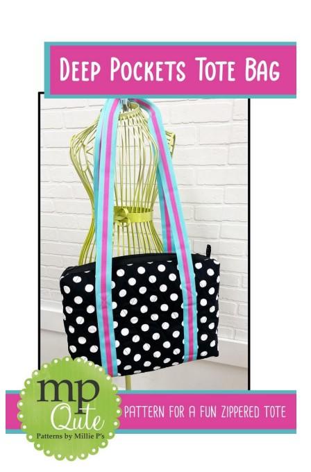 Deep Pockets Tote by MP Qute