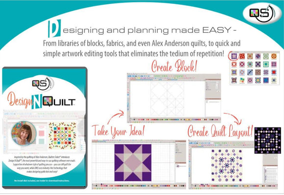 Design N Quilt Software - Quilter's Select