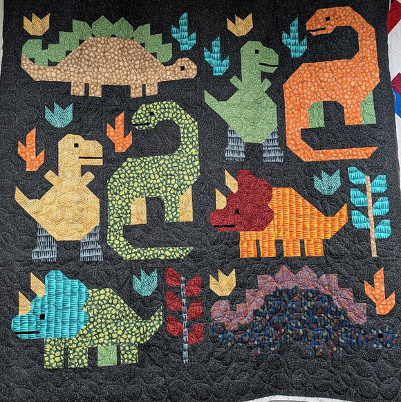 Dinosaurs Kit - Pattern by Elizabeth Hartman