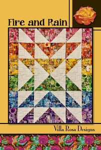 Fire and Rain By Pat Fryer for Villa Rosa Designs *Digital Download*