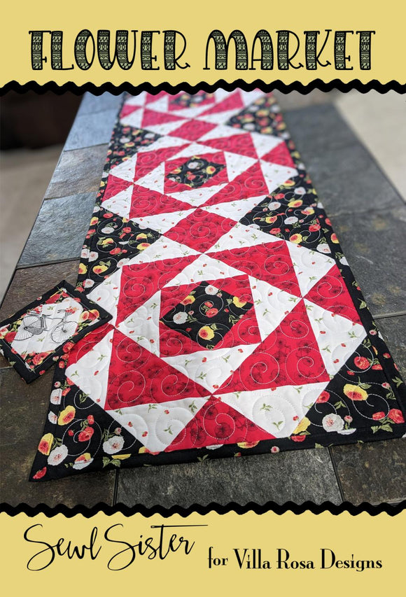 Flower Market by Sewl Sister for Villa Rosa Designs
