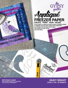 Gypsy Quilter freezer paper