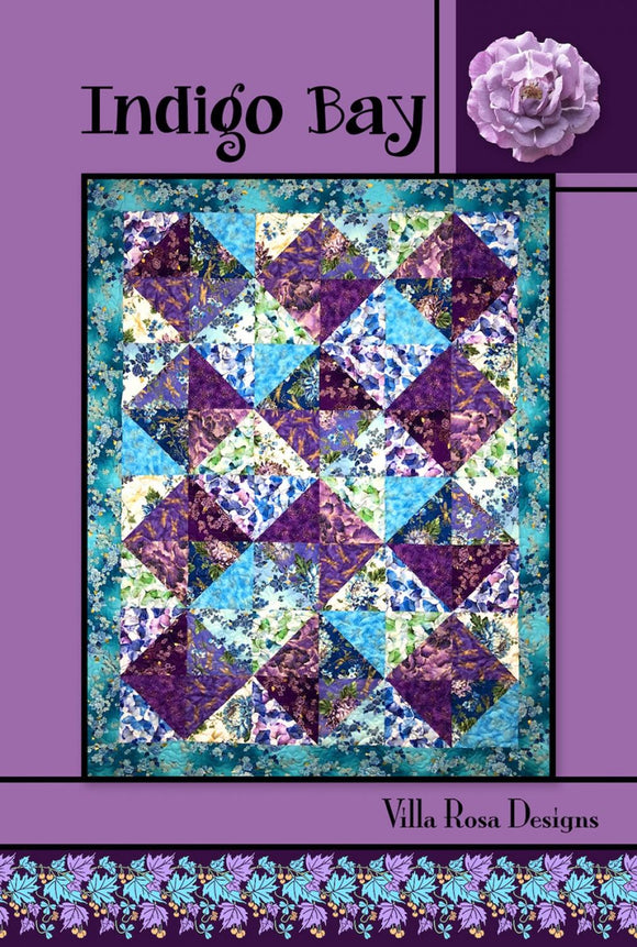 Indigo Bay By Pat Fryerfor Villa Rosa Designs *Digital Download*