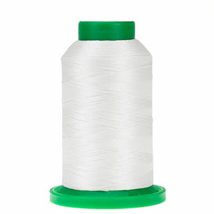 Isacord 1000m Polyester Silky White 0010