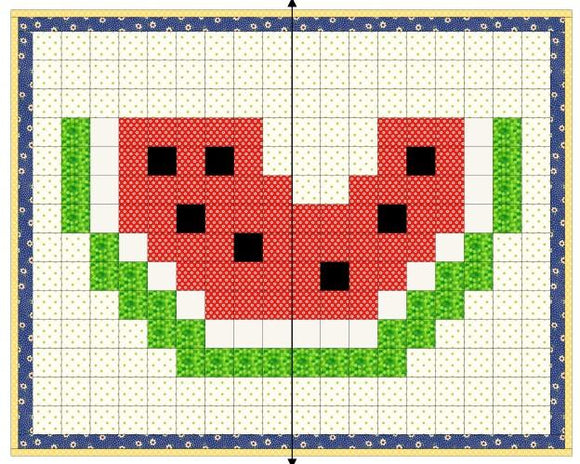 Juicy Watermelon TenSisters pattern