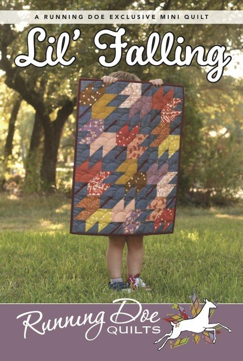 Lil Falling  Pattern by Running Doe Quilts