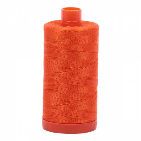 Aurifil Cotton 50wt 1422yds Neon Orange 1104