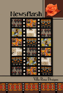 Newsflash By Pat Fryer for Villa Rosa Designs *Digital Download*