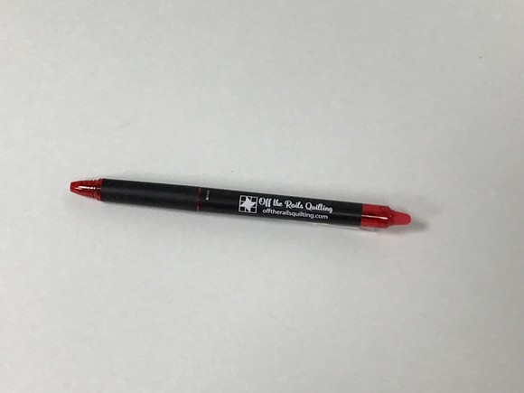 Off the Rails Frixion Pen .5mm Red