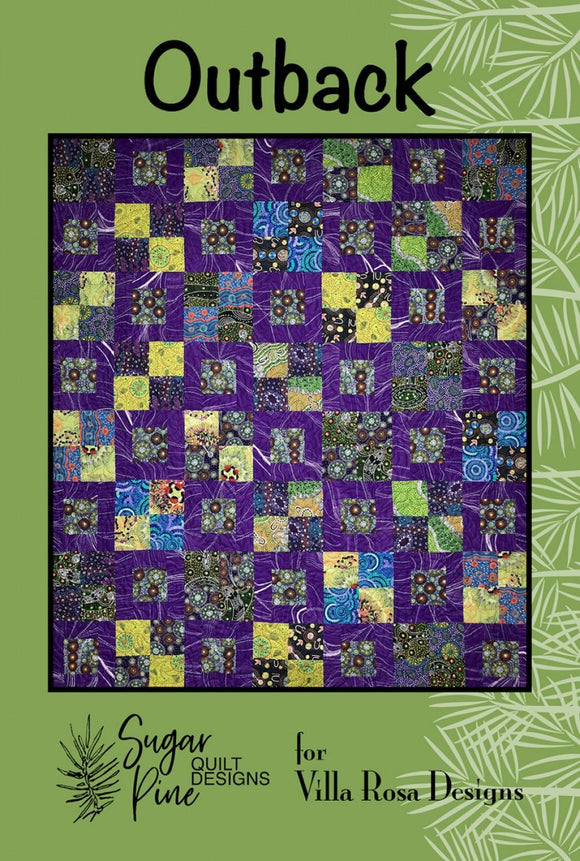 Outback By Sugar Pine Quilt Designs for Villa Rosa Designs *Digital Download*