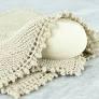 Picot-Edge Baby Blanket & Washcloth