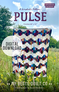 Pulse from My Beste Quilt Co Digital Download