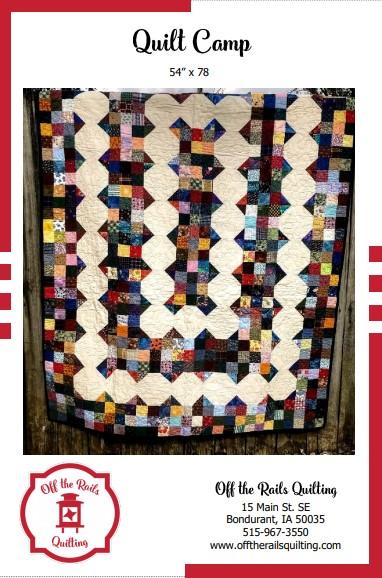 Quilt Camp by Off the Rails Quilting