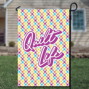 Quilt Life Garden Flag*