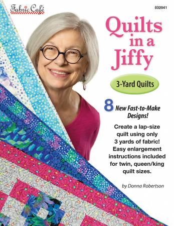 Quilts in a Jiffy 3 Yard Quilt Book by Fabric Cafe