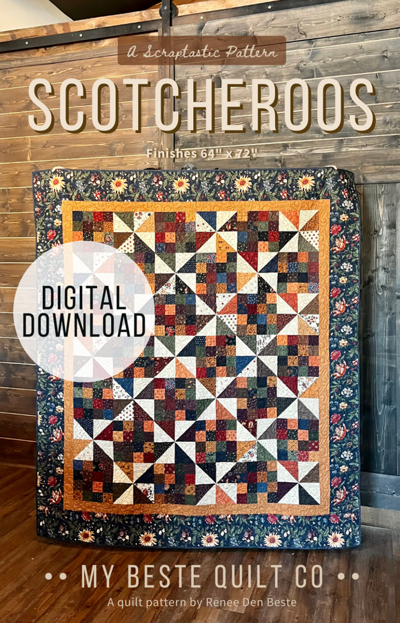 Scotcheroos My Beste Quilt Co - Digital Download