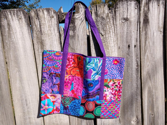 Scrappy Bag by Off the Rails Quilting