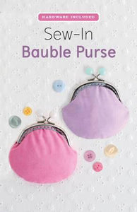 Sew-In Bauble Purse Kit*