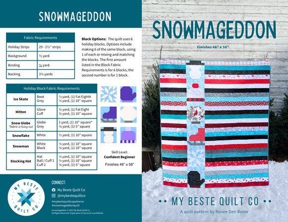 Snowmageddon from My Beste Quilt Co