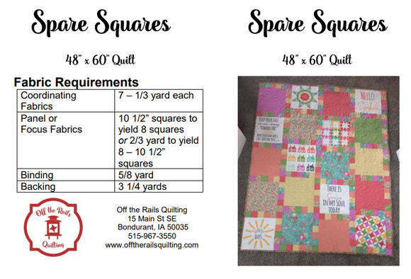 Spare Squares Pattern
