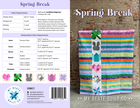 Spring Break by My Beste Quilt Co
