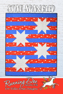 Star Spangled by Running Doe Quilts