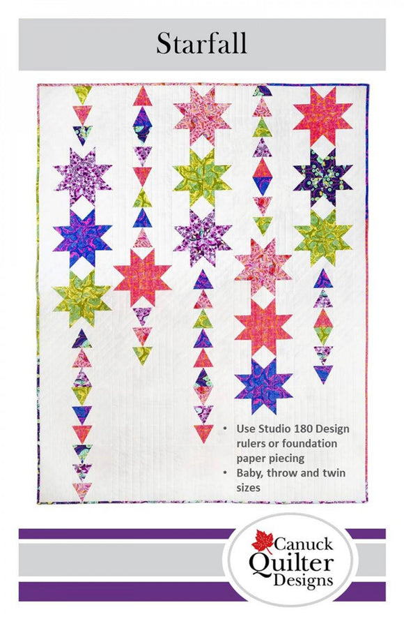 Starfall By Canuck Quilter Designs