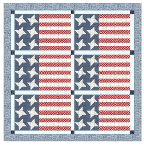 Stars & Stripes TenSisters pattern