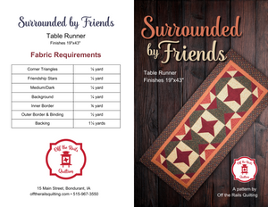Surrounded by Friends from Off the Rails Quilting