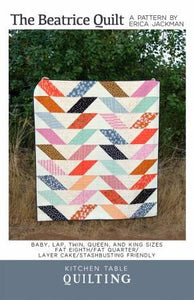 The Beatrice Quilt by Kitchen Table Quilting
