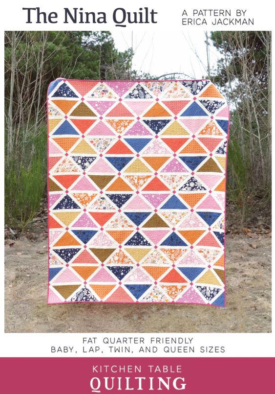 The Nina Quilt by Kitchen Table Quilting