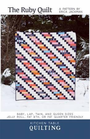 The Ruby Quilt by Kitchen Table Quilting