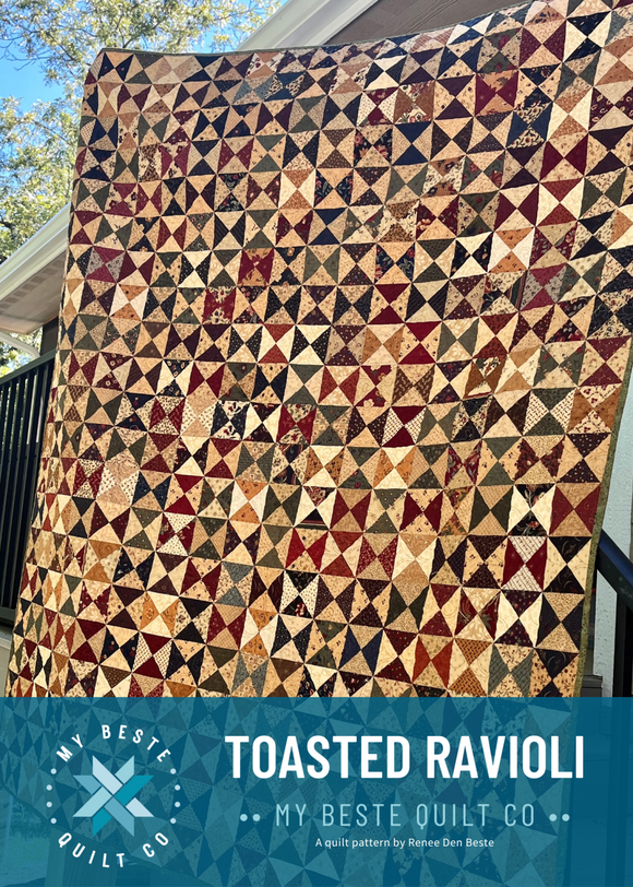 Toasted Ravioli by My Beste Quilt Co