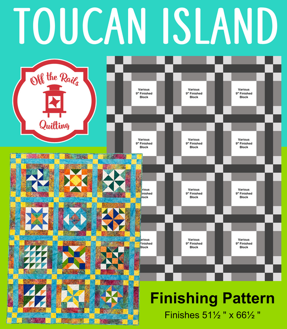 Toucan Island Finishing Pattern - PATTERN ONLY