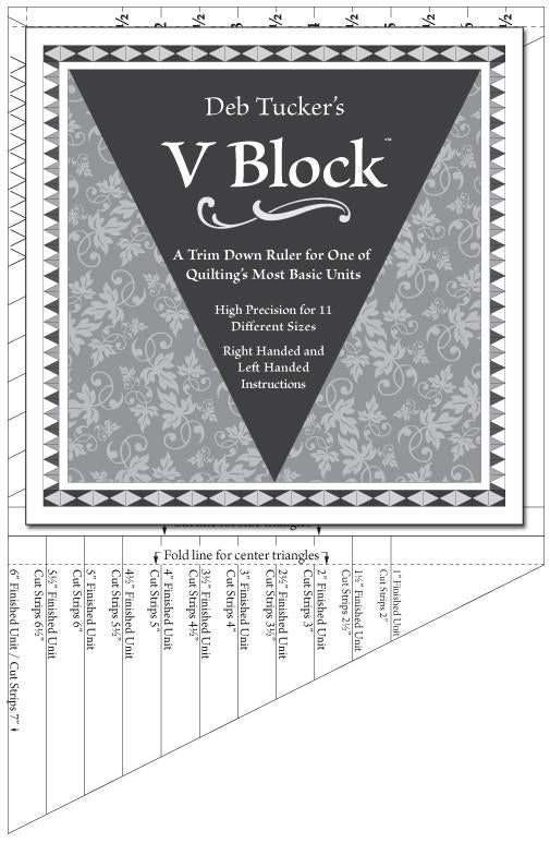 V Block Ruler from Studio 180 Designs