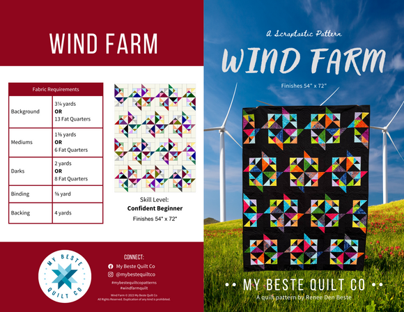 Wind Farm by My Beste Quilt Co