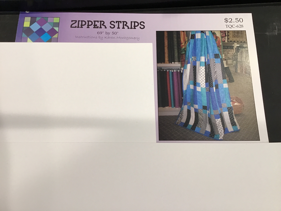 Zipper Strips by Karen Montgomery